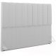 Cabeceira Cama Box Casal King 195 cm Dália W01 Bouclê Cinza - Lyam Decor