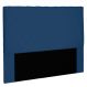 Cabeceira Estofada Cama Box Casal Queen Size Esmeralda 160cm Suede Azul Marinho - Desk Design