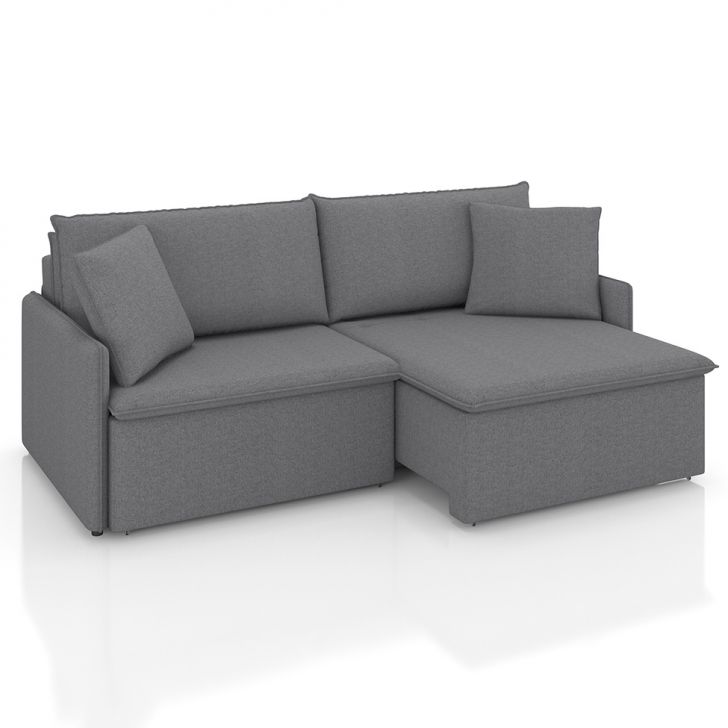 Image of Sofá 3 Lugares Retrátil E Reclinável Stilo Linho Grafite 194 Cm PLA-MO173UP34QIZMOB