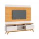 Rack com Painel Classic +2G 2.2 Nature com Off White - Imcal Móveis