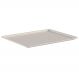 Tampa para Cesto Flow de 8,2L 12L ou 16L Bege 34x27x1,5cm Tampa para Caixa Organizadora Ou