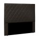 Cabeceira Decorativa Queen Size 1,60M Baelon Pu Marrom G63 - Gran Belo