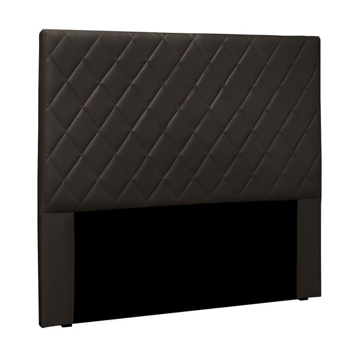 Cabeceira Decorativa Queen Size 1,60M Baelon Pu Marrom G63 - Gran Belo