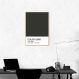 Quadro Color Card Pirate Black 86x60 Filete Marfim