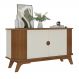 Buffet Aparador Curvo 2 Portas 140 cm Cinamomo Off White ARLY