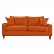 Sofa Living Istambul 3 lugares Revestimento Courino Sintetico