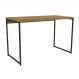 Mesa Escrivaninha 118cm Industrial Crome LI002 Freijo Preto Kappesberg