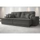 Sofá Palermo 2,80m Retrátil e Reclinável Velosuede Cinza - NETSOFAS 