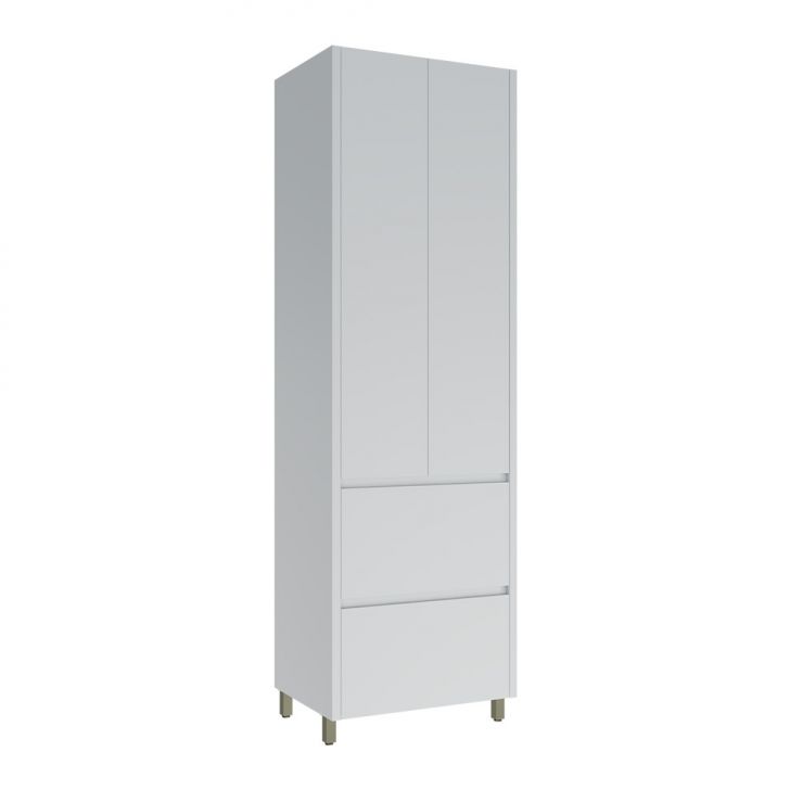 Paneleiro Rainha 2 Portas 2 Gavetas Branco