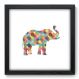 Quadro Decorativo - Elefante - 303qdsp