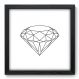 Quadro Decorativo - Diamante - 369qddp