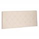 Cabeceira Painel Queen 1,60m Tânia Suede Bege - Pallazio