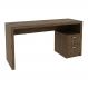 Mesa com 2 Gavetas para Escritório Home Office ME4130 MDP Nogal G69 - Gran Belo