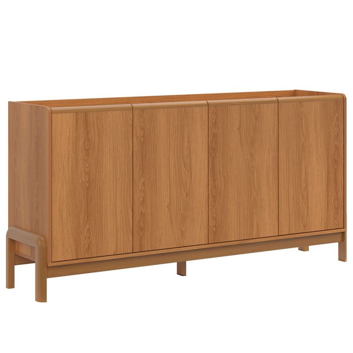 Buffet Aparador para Sala de Jantar 4 Portas Elisa Jequitiba