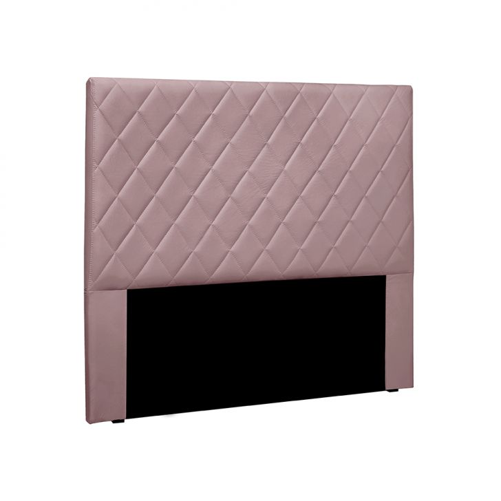 Cabeceira Solteiro Esmeralda Veludo Lilás