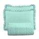 Colcha King Malvinni Micropercal 300 Fios 3 Peças - Verde Menta