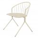 Cadeira Aramis Decorativa Bege - Overseas