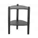 Mesa Lateral Orgânica Complementos Nero 45 cm