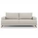 Sofá 2 Lugares 160cm Living Pés Curvos Santi D05 Boucle Creme - Mpozenato