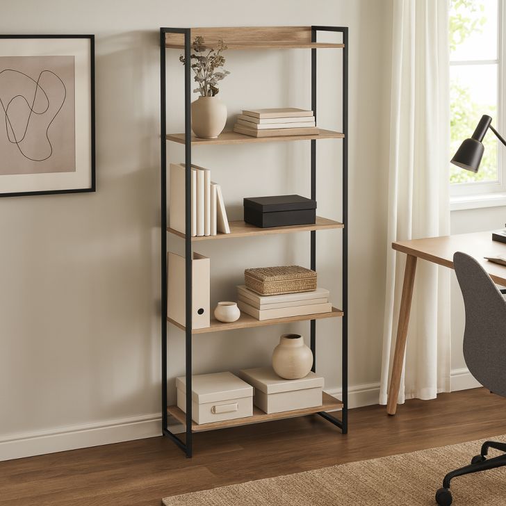 Estante Nanda III Carvalho 80 cm