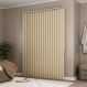Persiana Vertical Em Tecido Blackout Crisdan Largura 1,50 X 1,50 Altura Creme
