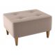 Puff Piva Suede Bege