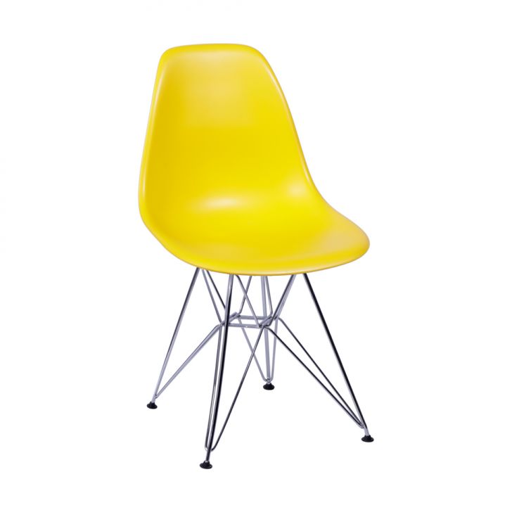 Cadeira Eames I Amarela