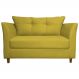 Namoradeira Isis Veludo Amarelo - Montanaris Decor