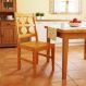 Conjunto Cadeira Sala De Jantar Madeira Maciça Design Colmeia Envernizada Mel