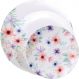 Jogo De Pratos Raso Sobremesa Fundo 2Pessoas 6Pçs Floratta