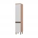 Paneleiro de Cozinha com 2 Portas 40cm Multimóveis CR20400 Freijó/Branco