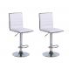 Conjunto com 2 Banquetas Giratórias Marilyn Branco