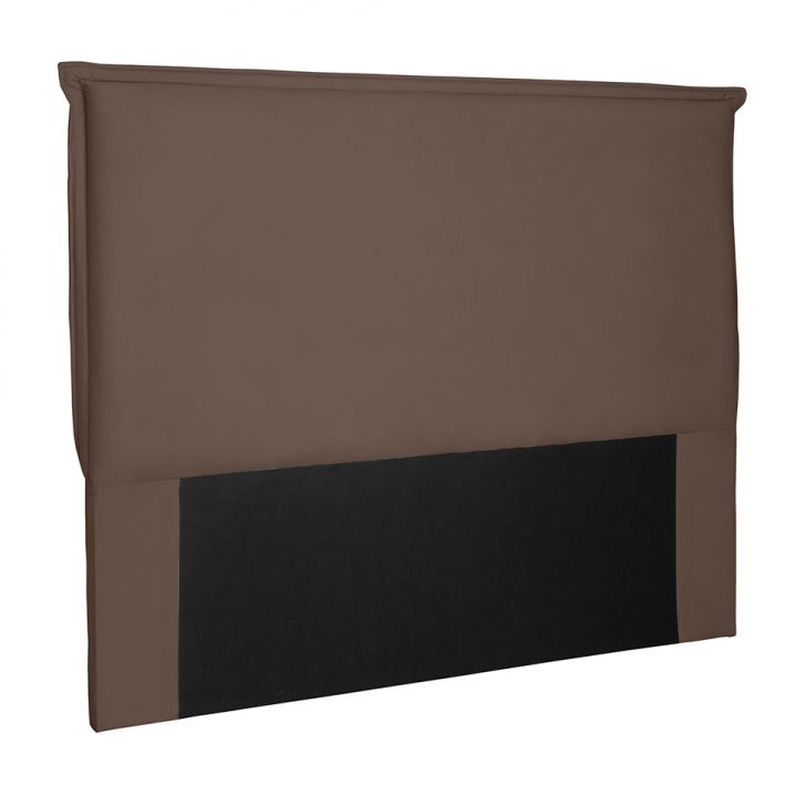 Cabeceira Solteiro Veneza Suede Caramelo