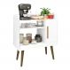 Buffet Mesinha Coffee com Porta Phill - Branco
