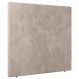 Cabeceira Cama Box Casal Queen Size Luana 160cm Veludo Bege - Desk Design