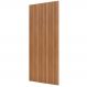 Painel Ripado de Madeira Para Sala Quarto 134x250cm Bairon D03 Freijó - Lyam Decor