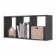 Kit de 3 Nichos Aras Preto Onix