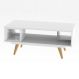 Mesa de Centro Retrô Branco