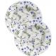 Jogo Pratos Sobremesa Lanche 6 Pessoas 6Pçs Ana Alice 21cm