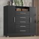 Comoda Isabele 5 Gav 2 Portas Onix