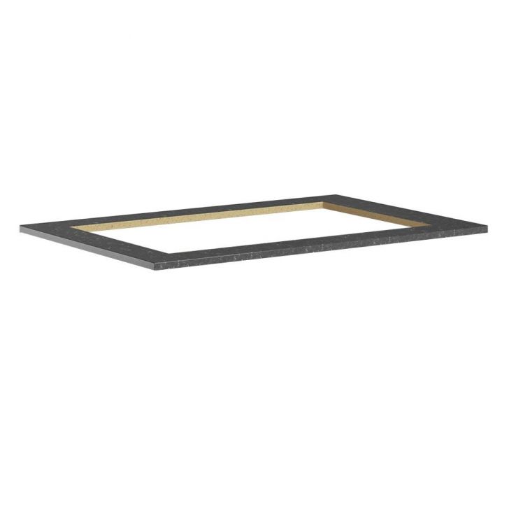 Tampo Para Cooktop 80CM Em MDF Kali Premium 12256x15 Onix Nicioli