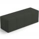 Puff Decorativo Living Sala de Estar 195 cm Roma W01 Linho Verde Musgo - Lyam