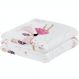 Manta Solteiro Infantil Bouti Kids Flannel 1 Peça - Bailarina