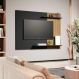 Suporte para TV 50 Polegadas Lissone Preto Ripado