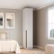 Guarda-Roupa Modulado Altezza 1 Porta Branco