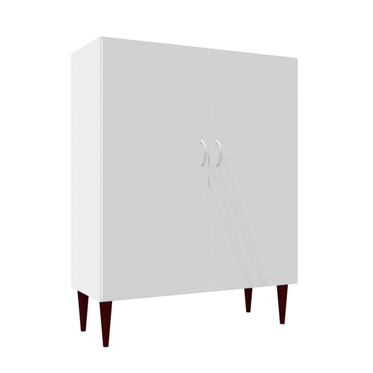 Armário de Escritório KitCubos 2 PT Branco