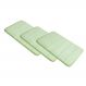 Kit Tapete De Banheiro Super Soft 60 x 40 Verde Camesa 3 peças