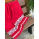 Toalha De Banho Jacquard Premium Fj5276 - Vermelho
