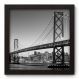 Quadro Decorativo - Golden Gate - 22cm x 22cm - 055qnmap