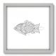 Quadro Decorativo - Peixe - 211qdsb